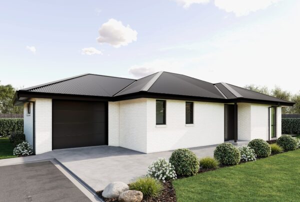 KAD Build Brancott home design for 3 bedroom home Christchurch, Leeston, Lincoln, Methven, Prebbleton, New Zealand