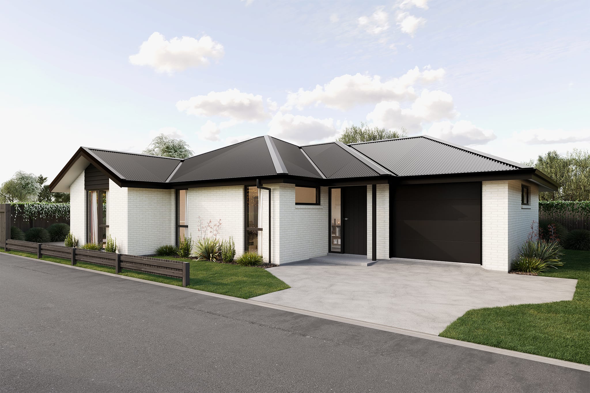 KAD Build Marlborough house design for 3 bedroom home Christchurch, Darfield, Halswell, Kirwee, Leeston, New Zealand