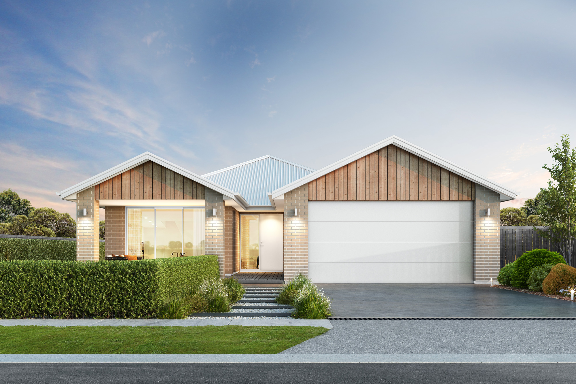 Alba House Plan Render