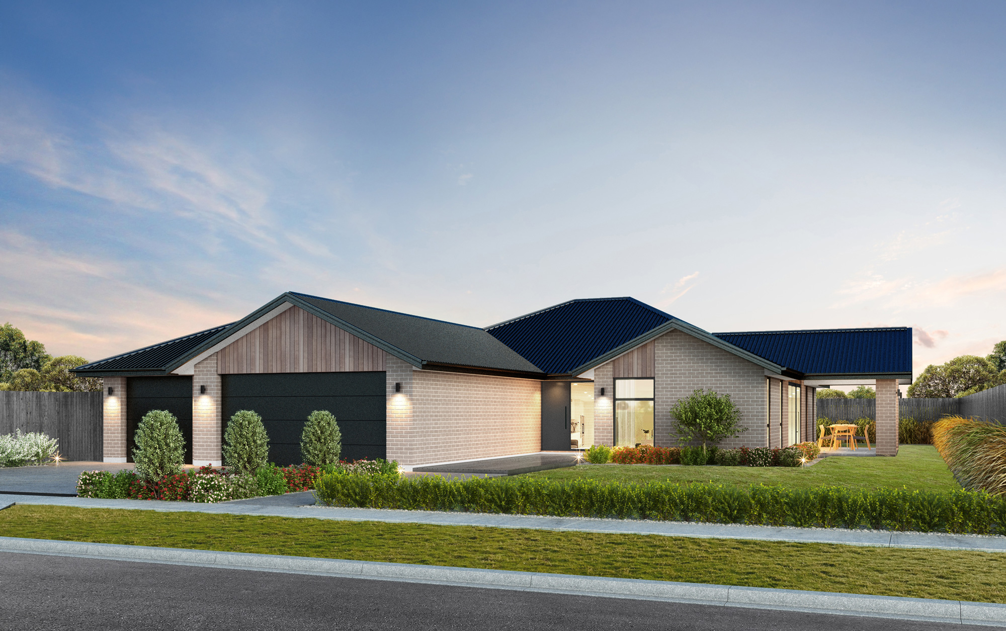 Longridge House Plan Render